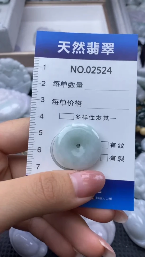 翡翠未镶嵌颈饰缅甸A货翡翠02524