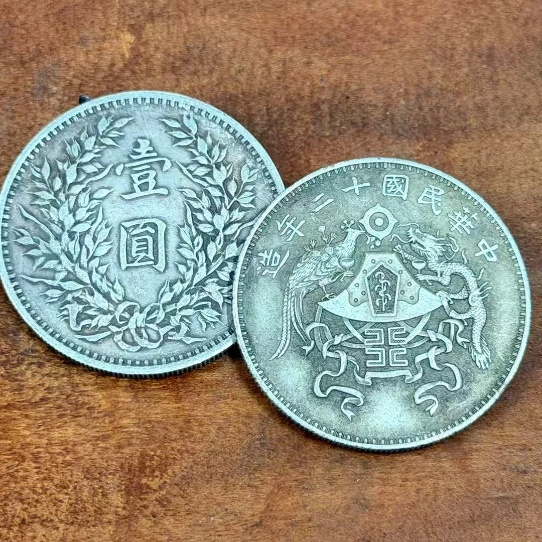 A78-精选手工复制仿古铜银复古纪念工艺摆件