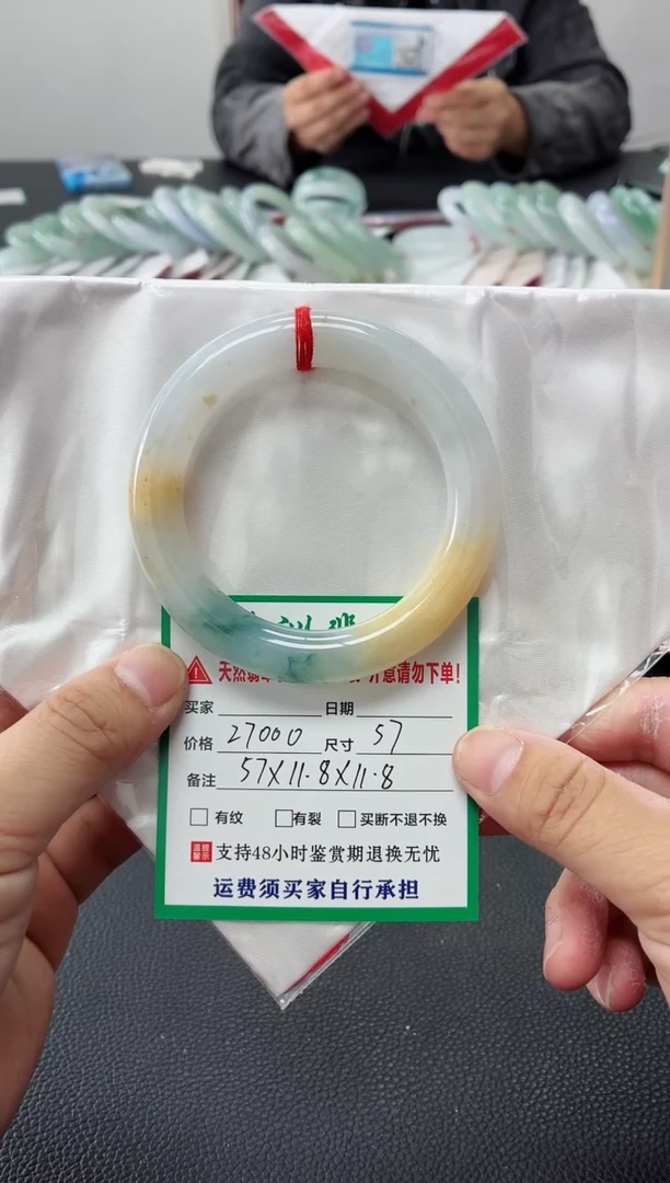 未镶嵌手镯翡翠缅甸翡翠手镯77