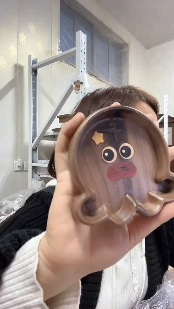 木章鱼小盘子黑胡桃瑕疵款