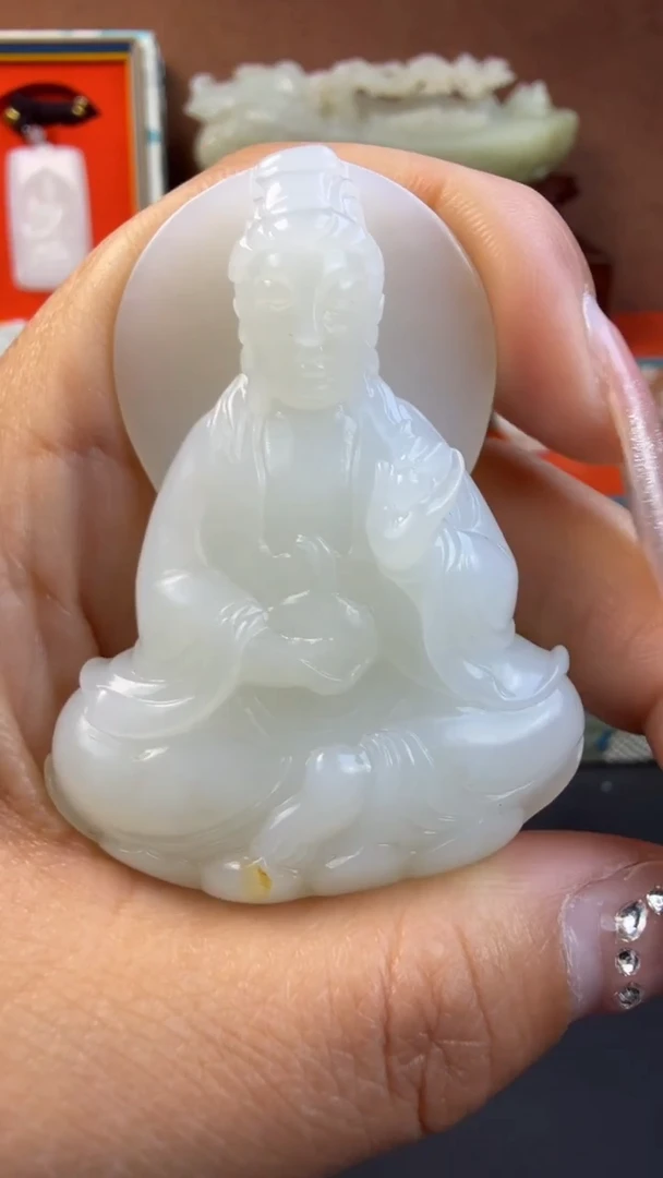 颈饰未镶嵌和田玉和田玉