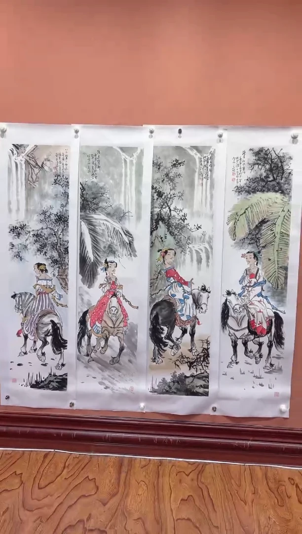 国画师立照老师国画作品