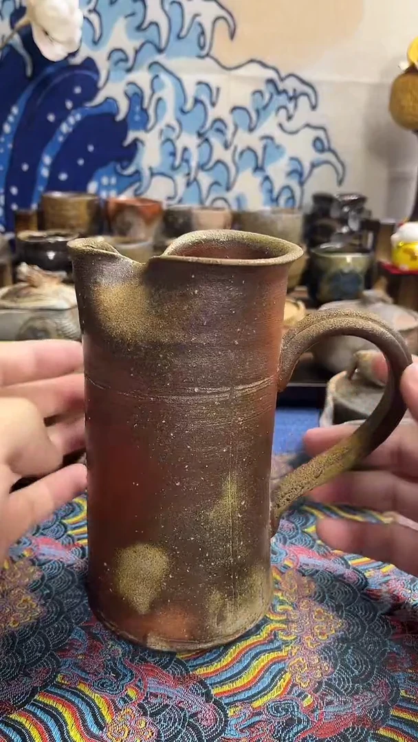 凉水壶日式备前烧茶具茶周边