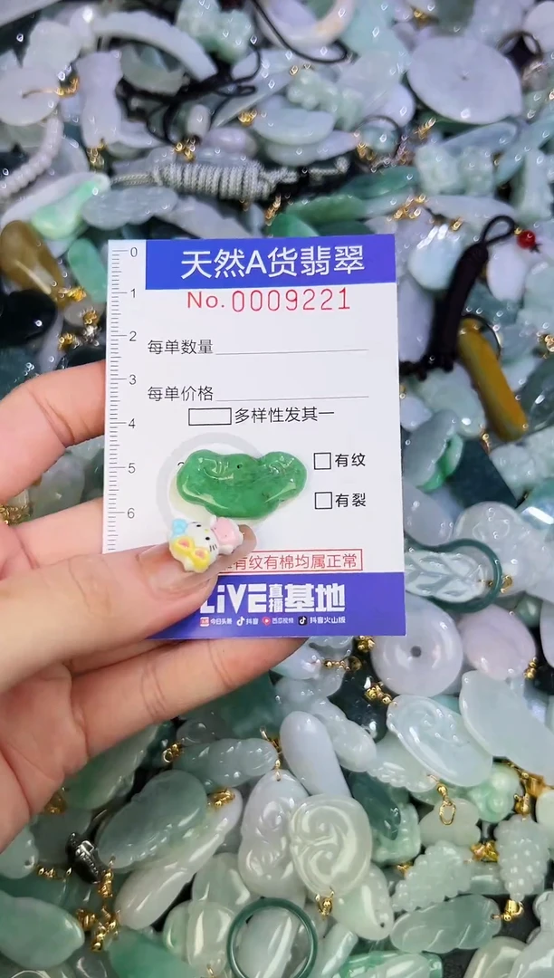 【闪购商品】翡翠颈饰未镶嵌天然翡翠A货