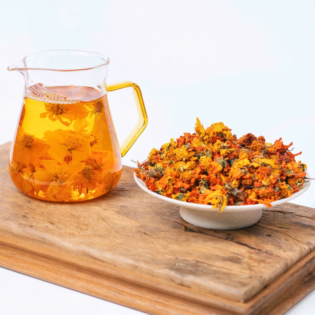 新疆昆仑山西域冰菊 思嘉茶叶 高海拔野生无硫熏自然晾晒