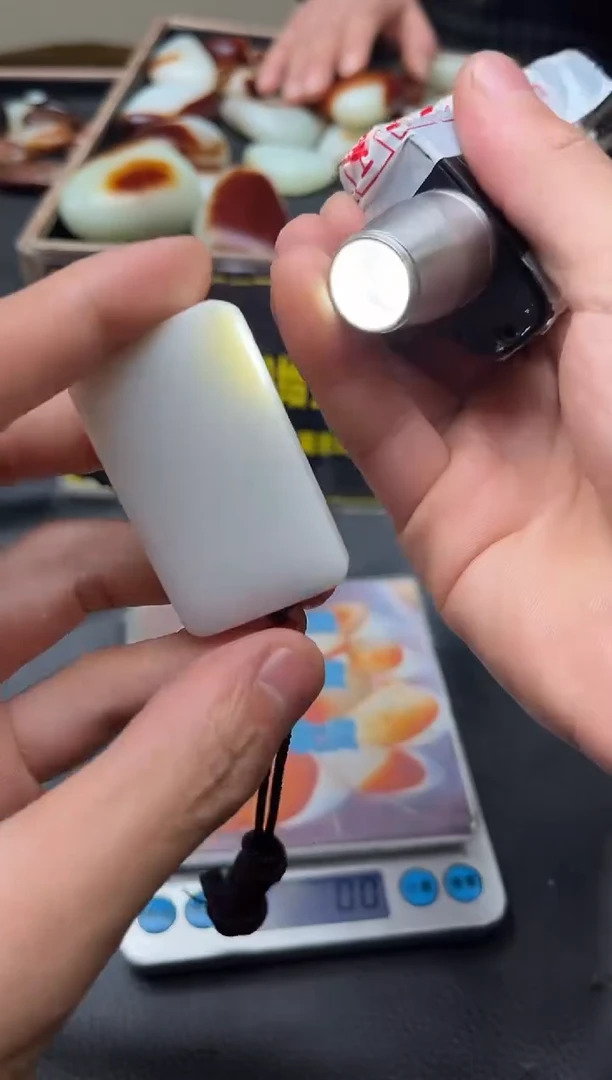 未镶嵌和田玉（子料）挂件YL-HH-12.9-41