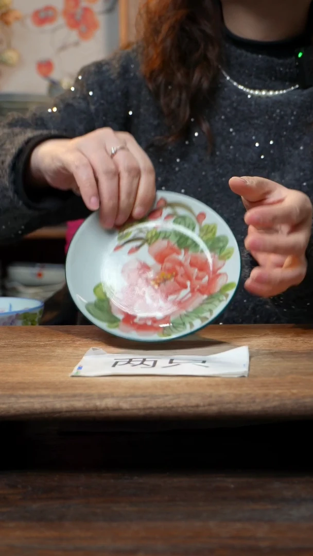 【闪购商品】碗福利2只  高温釉下彩手工手绘