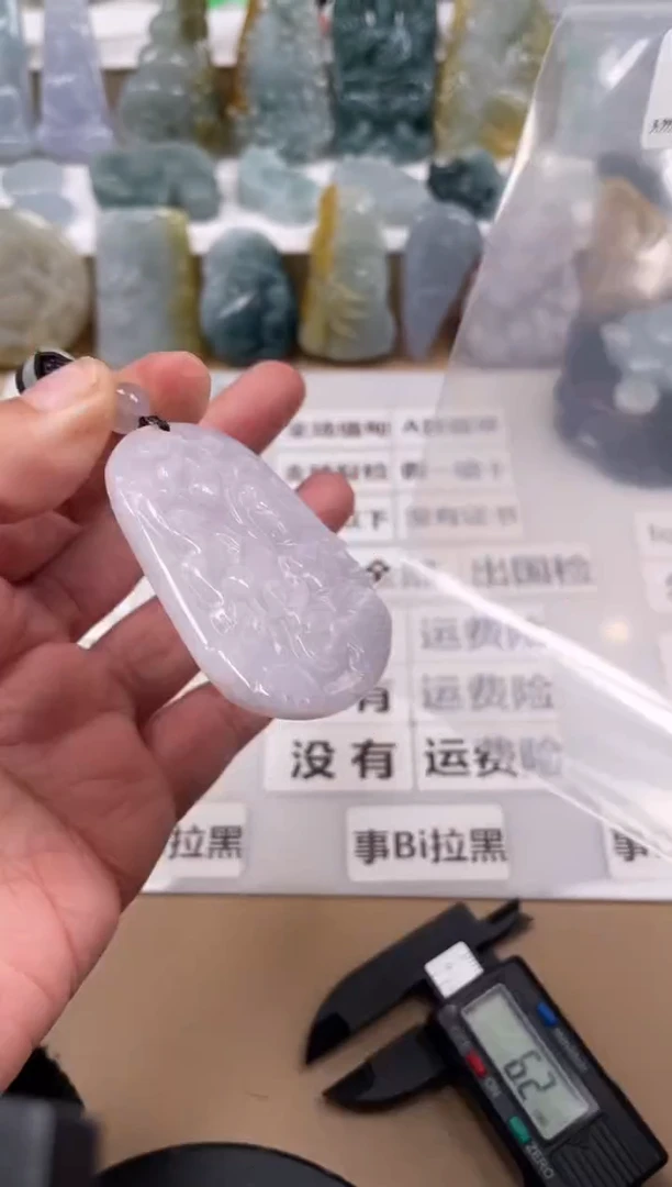 【闪购商品】翡翠颈饰未镶嵌天然缅甸A货翡翠20