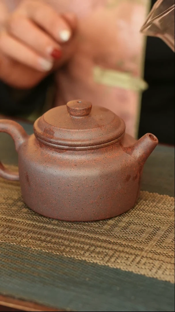 【闪购商品】紫砂茶叶盒喀左紫砂一线堂口，原矿手工制作240