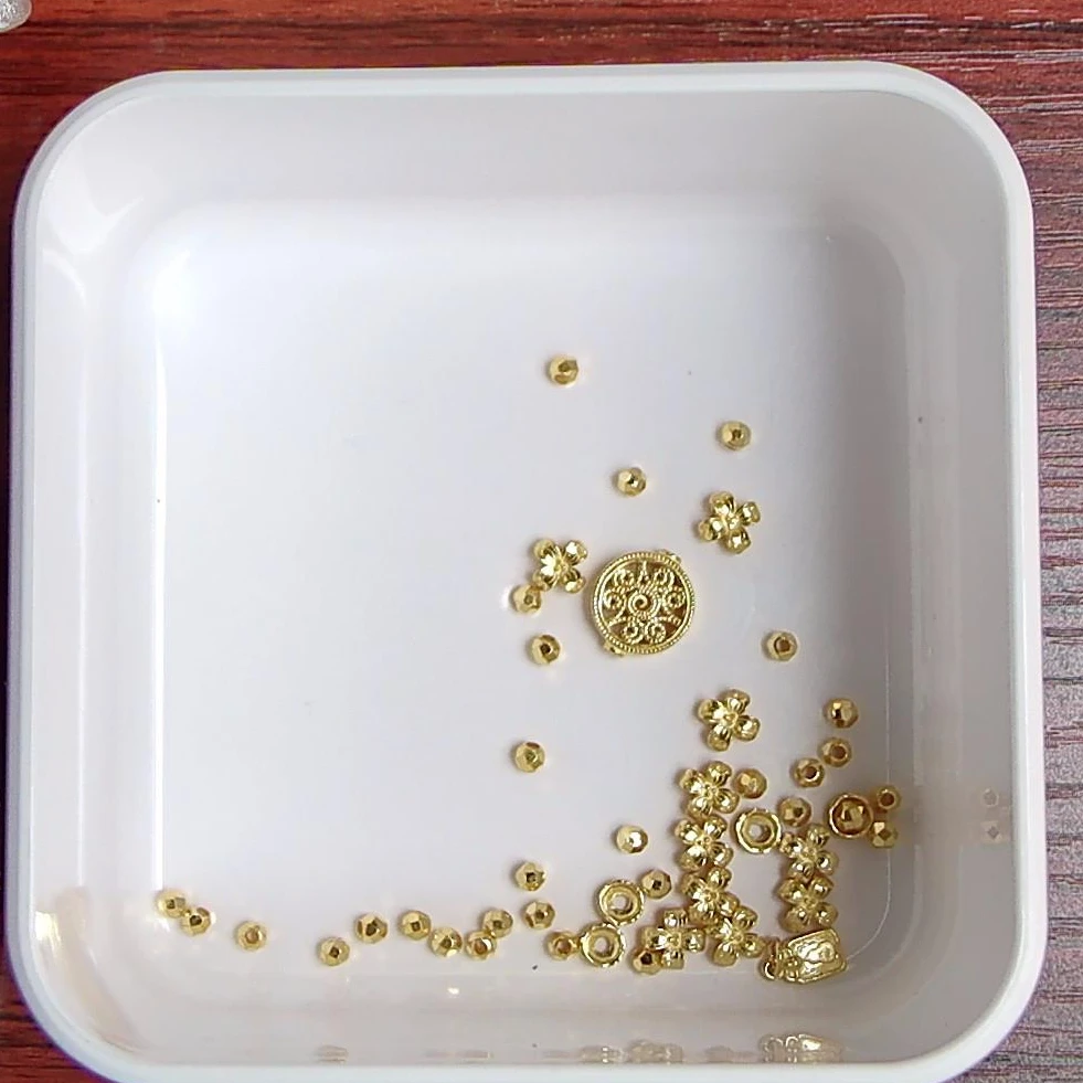 足金扣头DIY配件A8.562