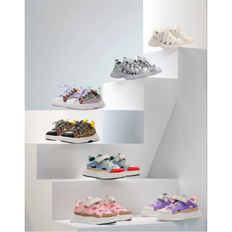 【清货】超轻便的儿童国潮镂空运动鞋夏季透气网鞋2827 2828