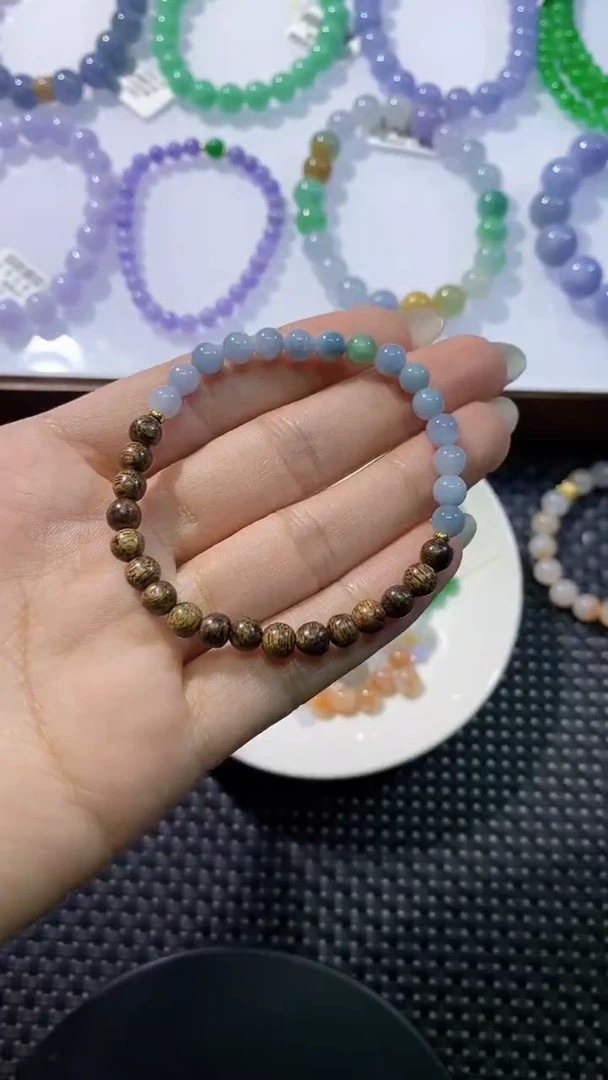 散珠翡翠福利款手串