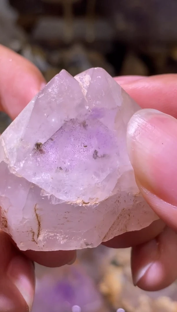 未镶嵌珠宝半成品水晶71号四川花园水晶