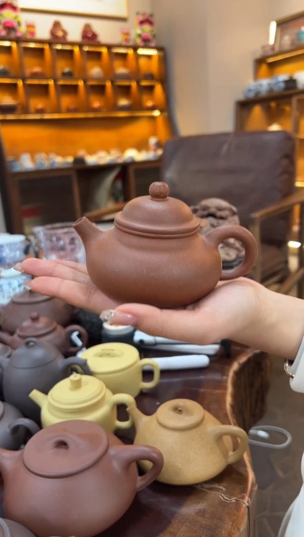 【闪购商品】紫砂茶壶【头哥手工壶】容天降坡泥