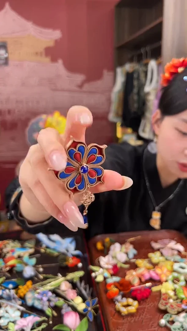 【闪购商品】刺绣苏绣世家非遗手工（胸针）