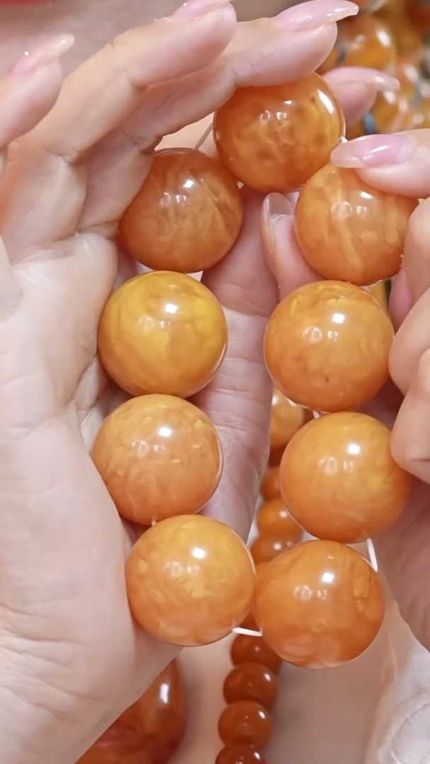 蜜蜡颈饰未镶嵌8709天然蜜蜡珠宝奇石云端妖孽全部保真