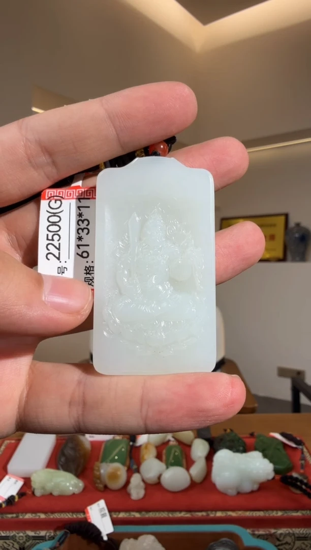 和田玉未镶嵌颈饰G