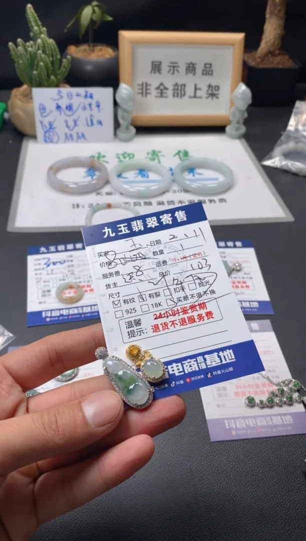 【闪购商品】翡翠颈饰未镶嵌买断