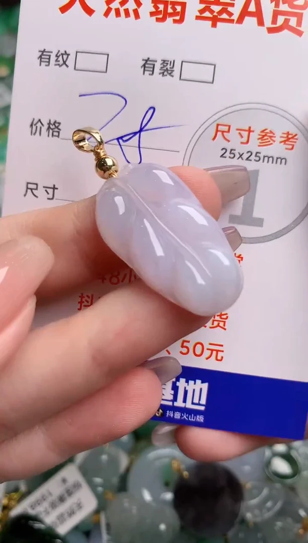 翡翠未镶嵌颈饰13007159