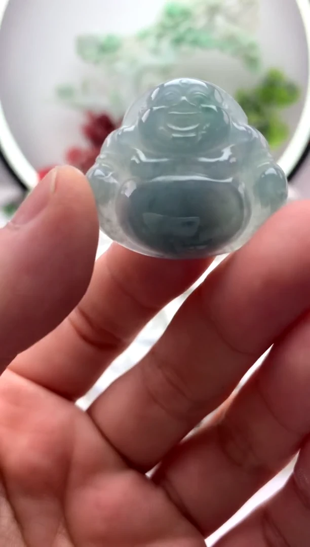 【闪购商品】翡翠颈饰未镶嵌佛公【品质一般介意慎拍】