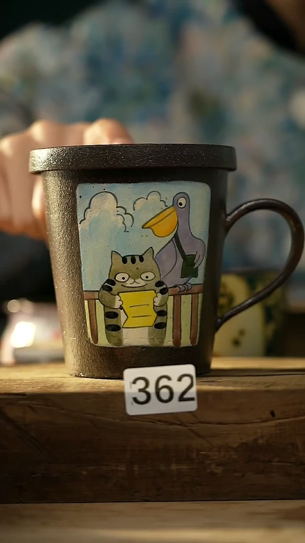 【闪购商品】瓷片新品！喵喵设计师款卡通系列！！！