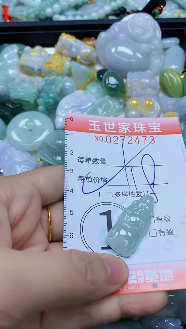 翡翠未镶嵌颈饰闪购0272473多样性发其一