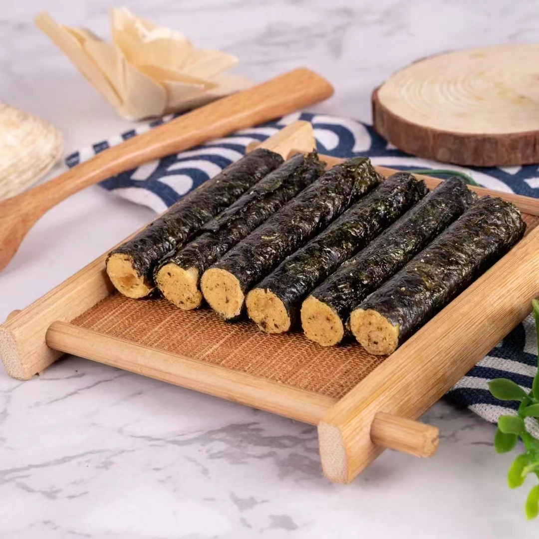 【拍半斤送半斤】海苔卷肉松卷网休闲小零食儿童零食夹心酥脆营养