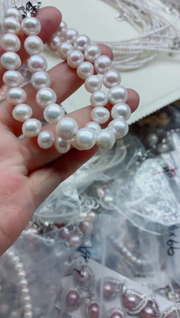 未镶嵌手链淡水珍珠多样性发其一，非无暇