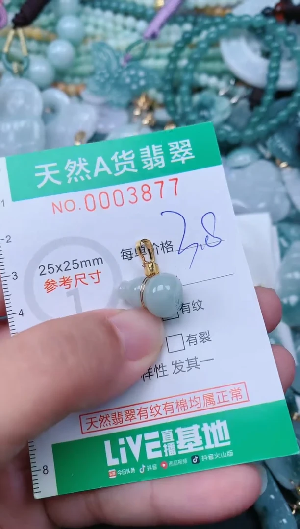 颈饰未镶嵌翡翠.0003877