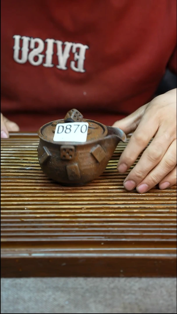 万古烧粗陶手工手做茶具