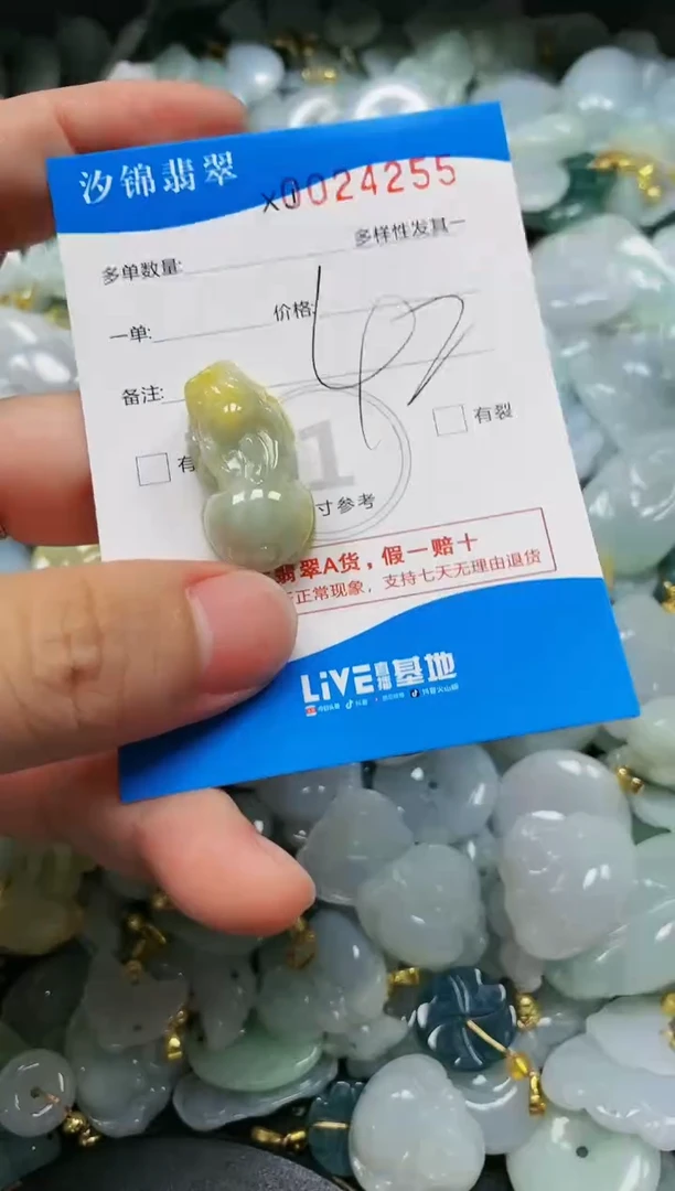 翡翠未镶嵌颈饰闪购商品0024255