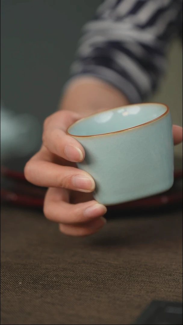 全品 天圆地方杯 带底款