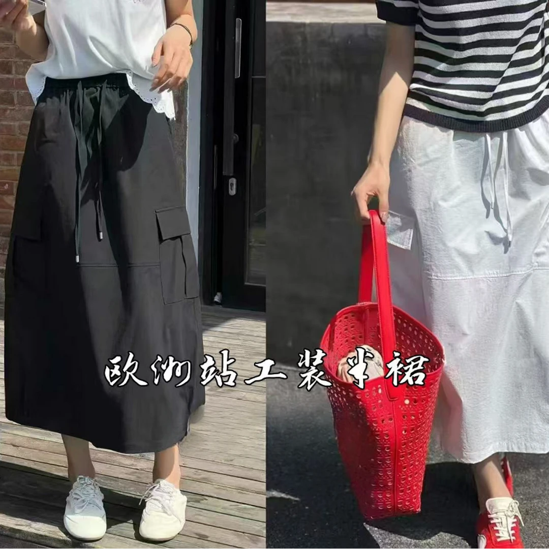 panpan家~工装半身裙【显瘦遮肉】【版型绝佳】