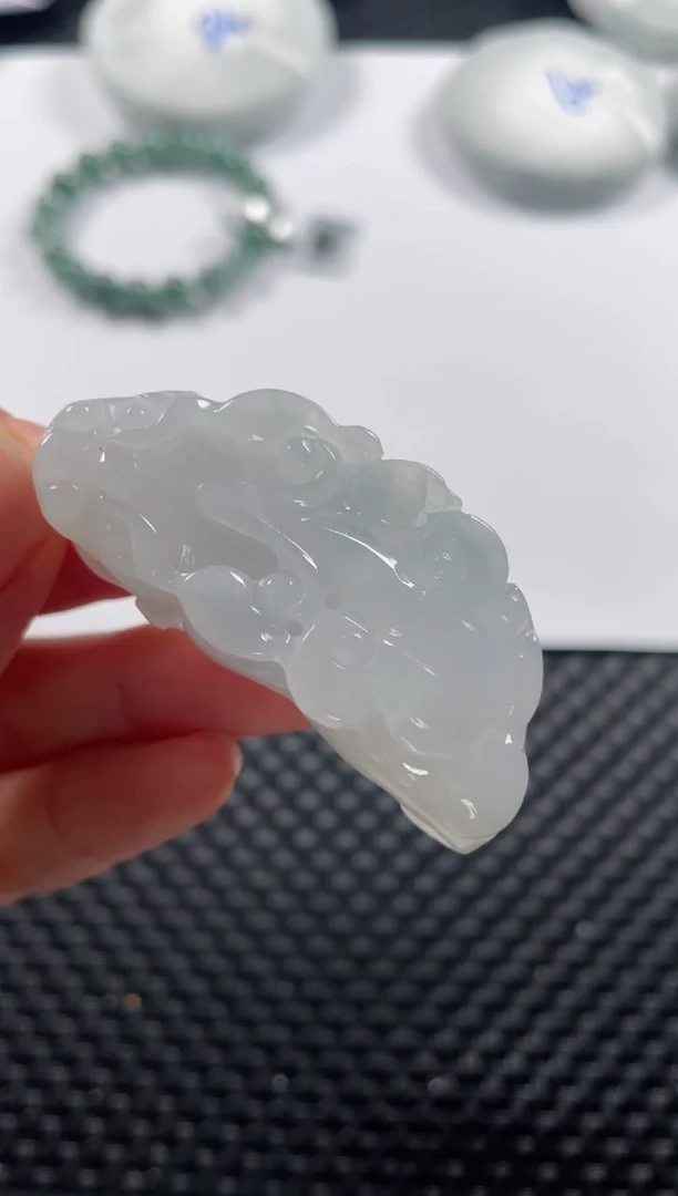 颈饰未镶嵌翡翠基地发货H 8083 貔貅