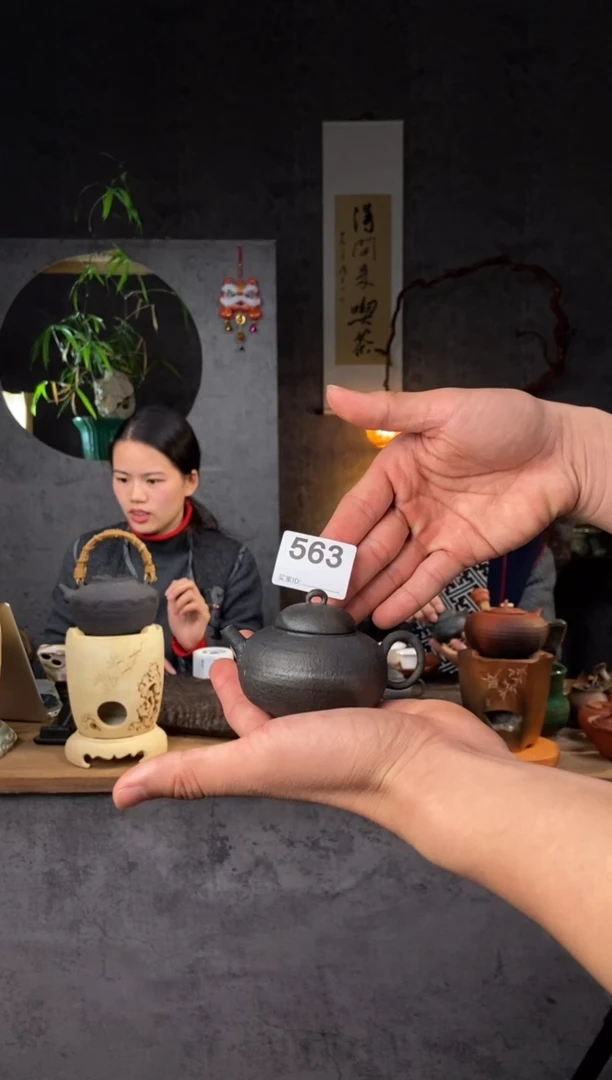 【闪购商品】全手工原矿潮州急须壶柴烧563