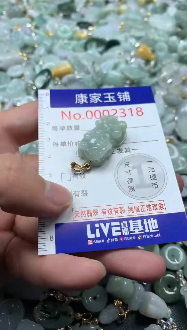 颈饰未镶嵌翡翠2318