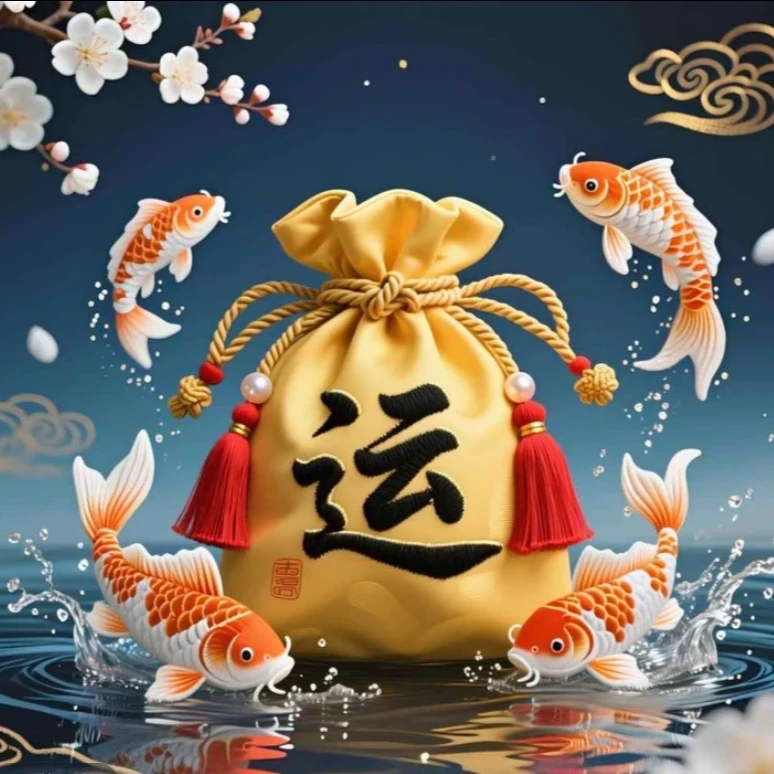 师傅手绘  转韵贵人 生肖挂饰福