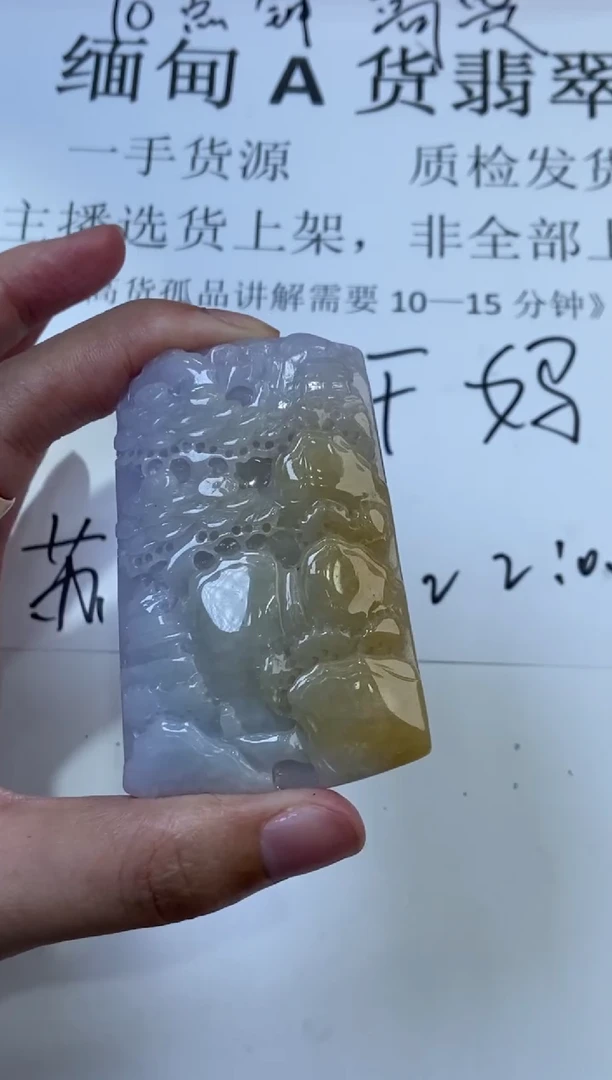 翡翠挂件未镶嵌290493