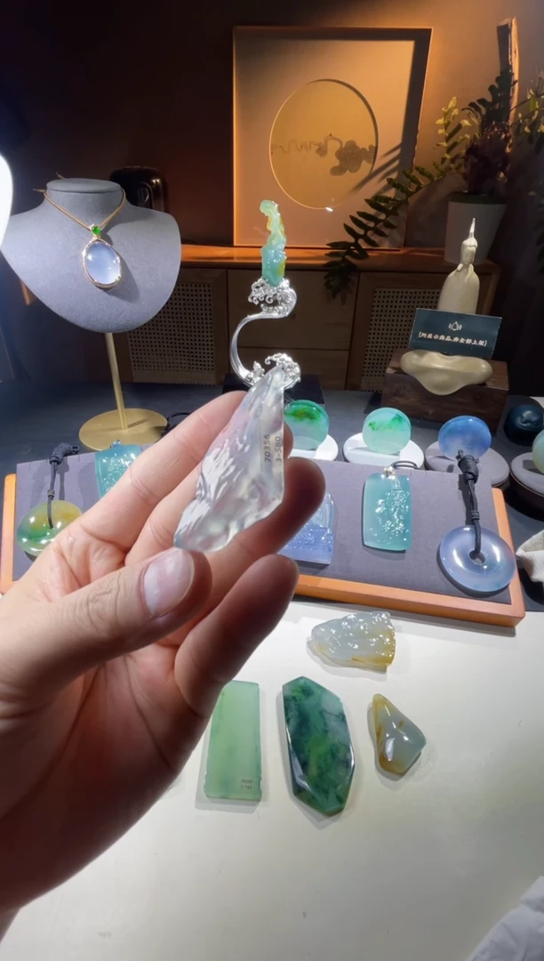 定制翡翠未镶嵌04大牛5.8万