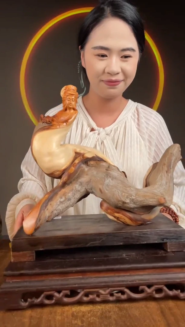 柏木（崖柏）手工摆件,先抢先得! 编号:120