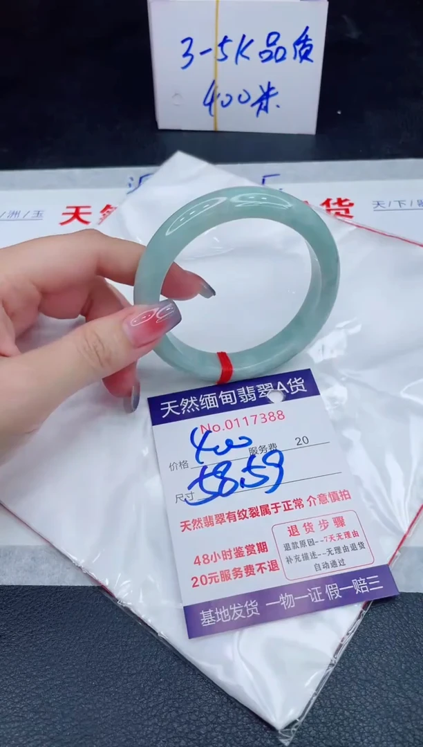 未镶嵌手镯翡翠400.00
