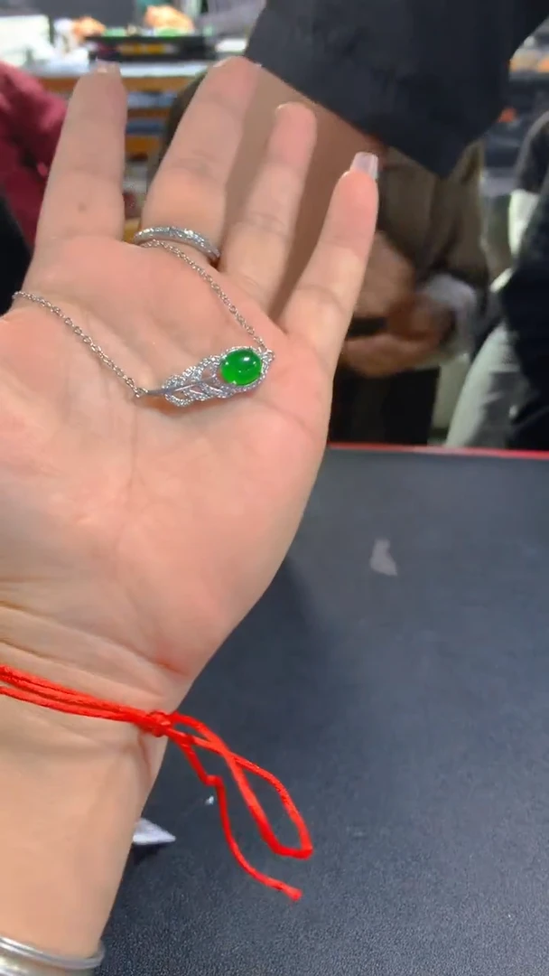 【闪购商品】翡翠吊坠(赠链)未镶嵌0715916538