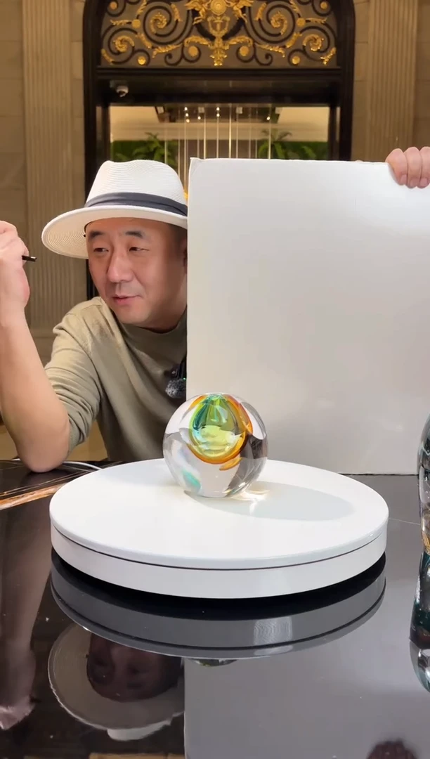 【闪购商品】摆件AJ05572艺术琉璃香薰瓶