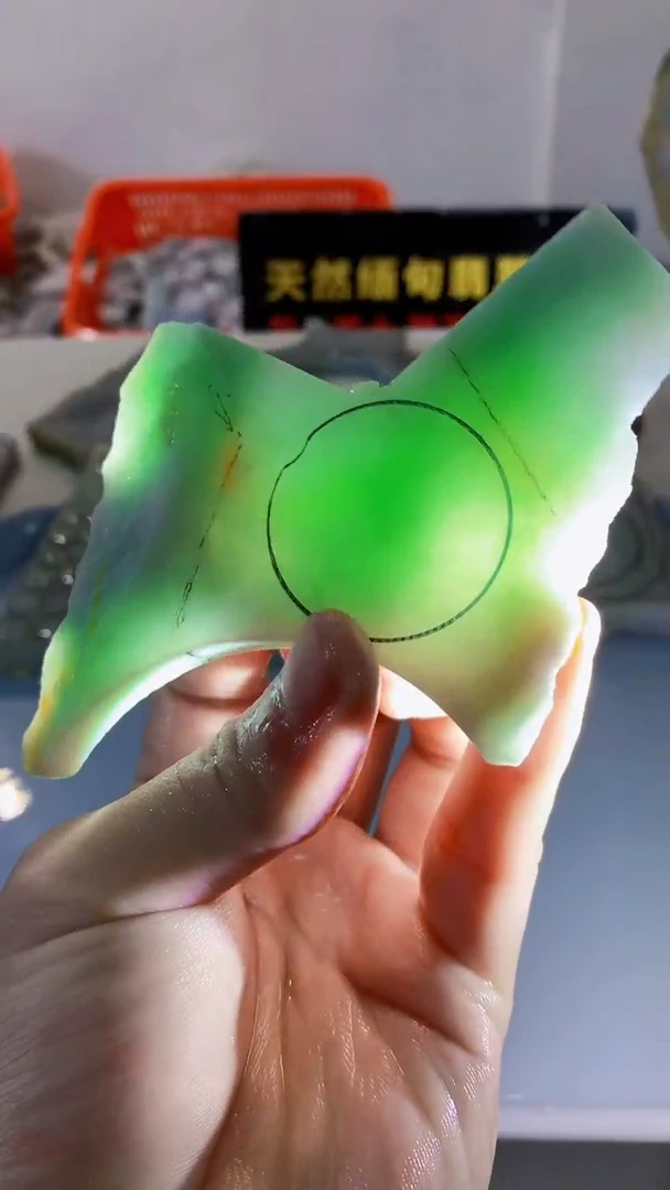 颈饰未镶嵌翡翠缅甸A货翡翠813
