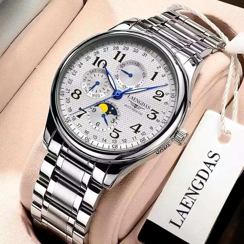 【三年只换不修五年质保】经典百年名匠系列高奢男士时尚全盘夜光J