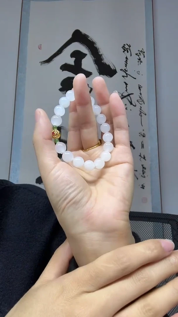 未镶嵌手串和田玉卡10