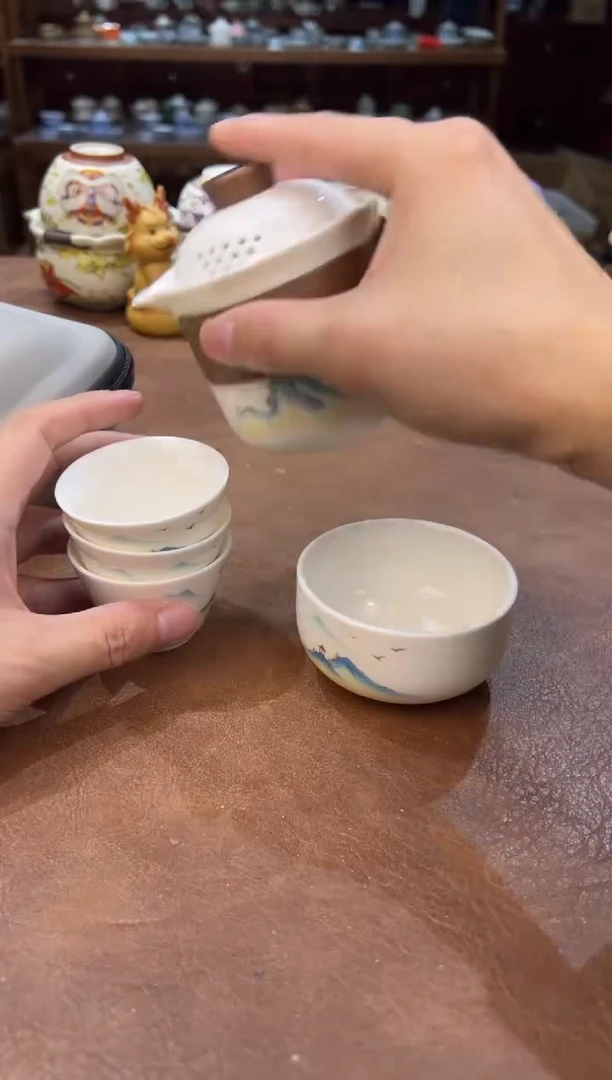 真的很便宜的旅行茶具