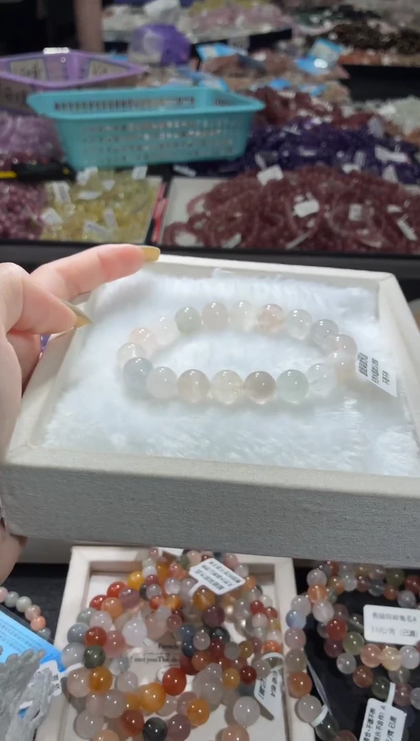 未镶嵌手链水晶406号  多样性发一V   11+