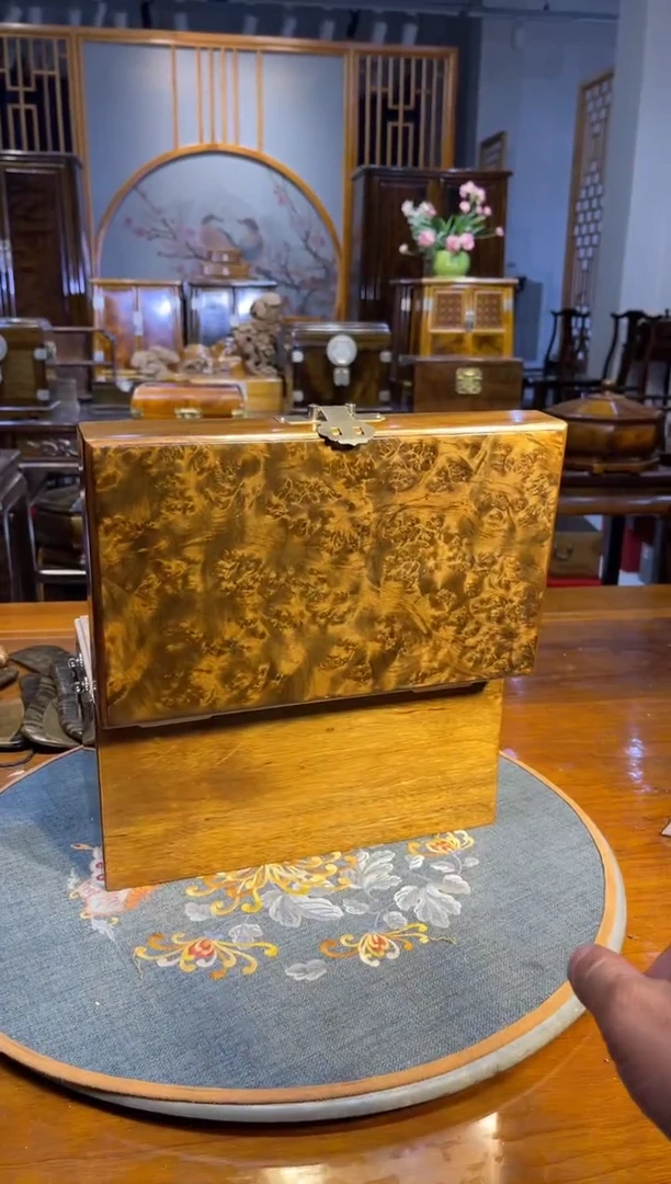 乌木类成套家具瘤疤盒中盒 s22