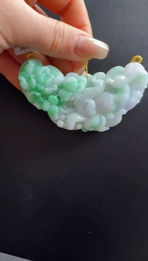 颈饰未镶嵌翡翠九尾